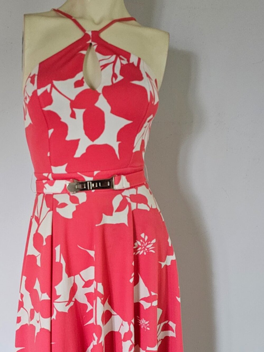 Marciano Pink Floral Dress